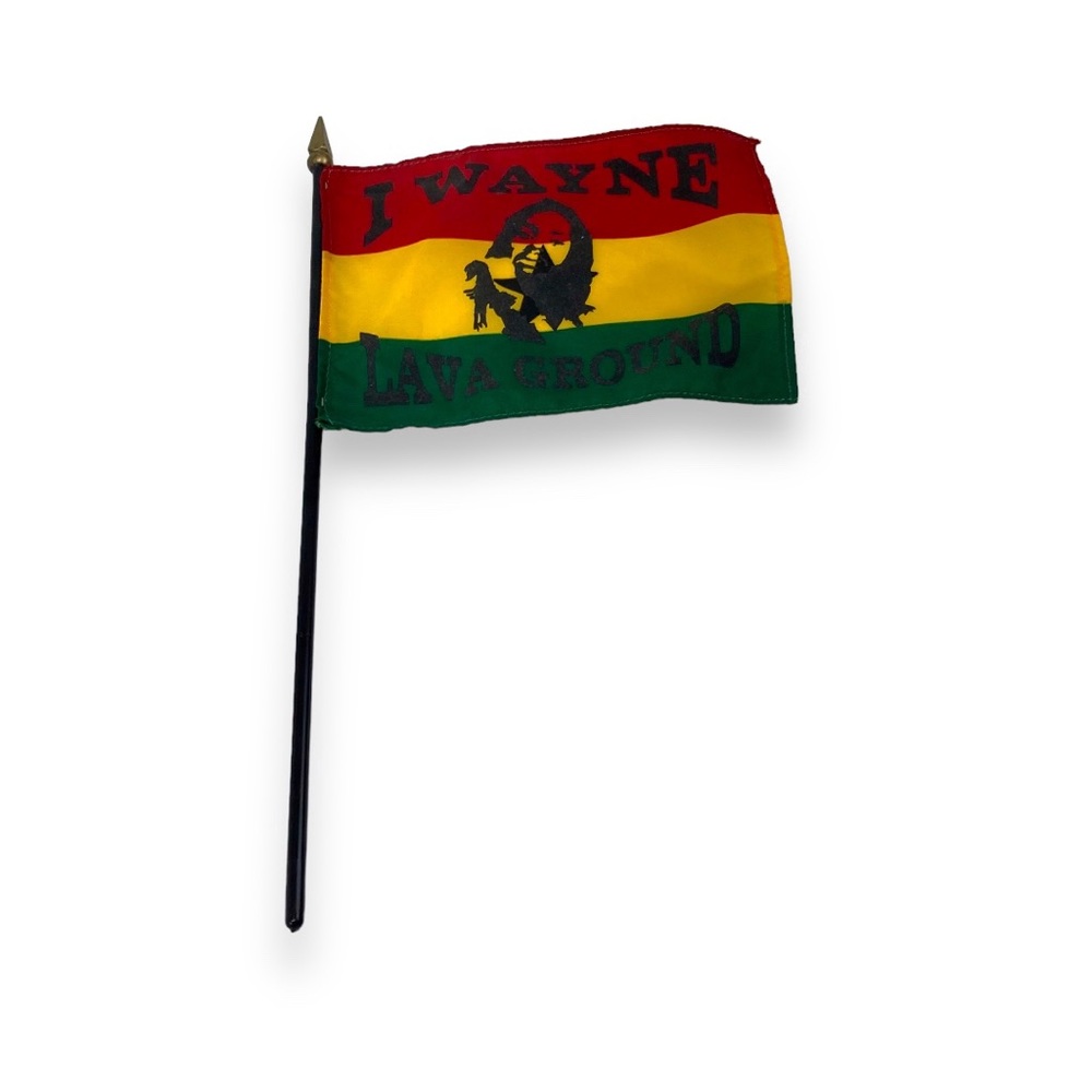 IWayne lava ground flag Limited Edition